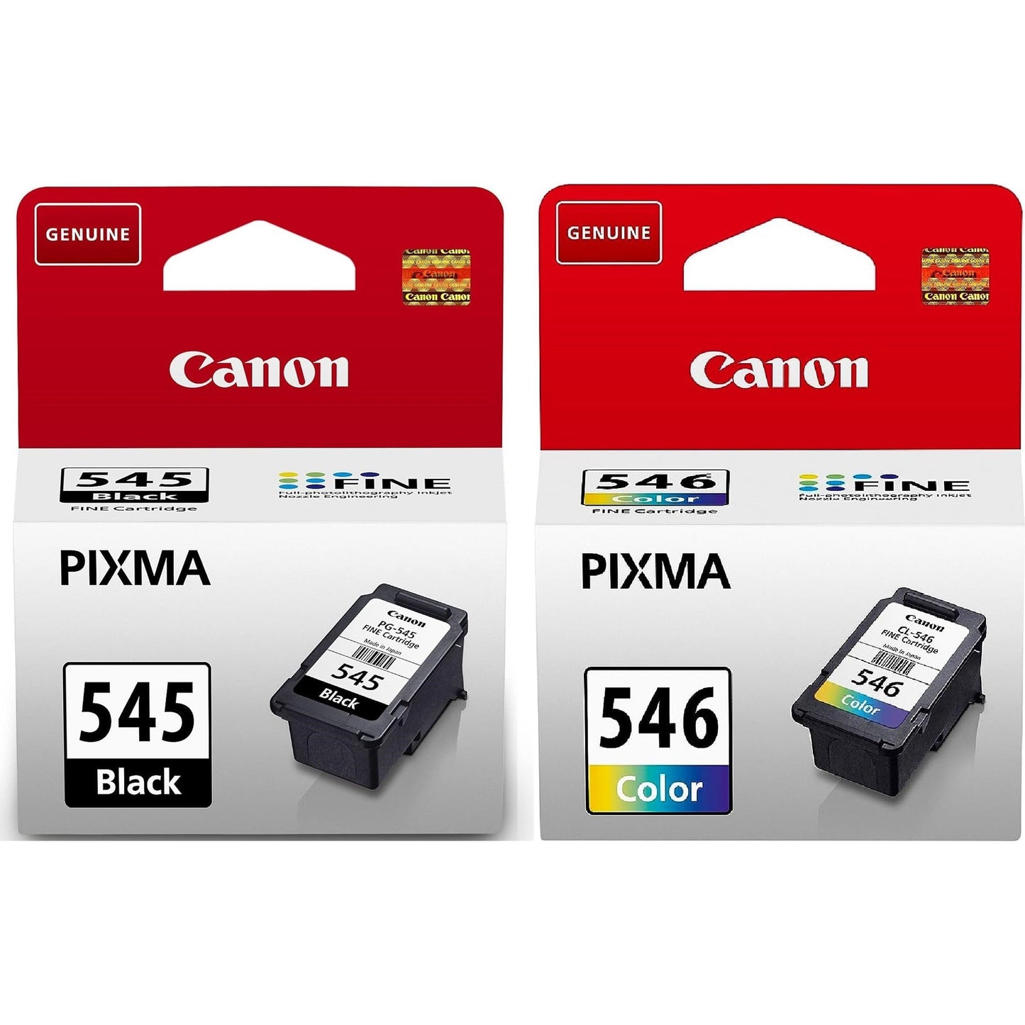 Canon PG-545 and CL-546 Original Ink Bundle