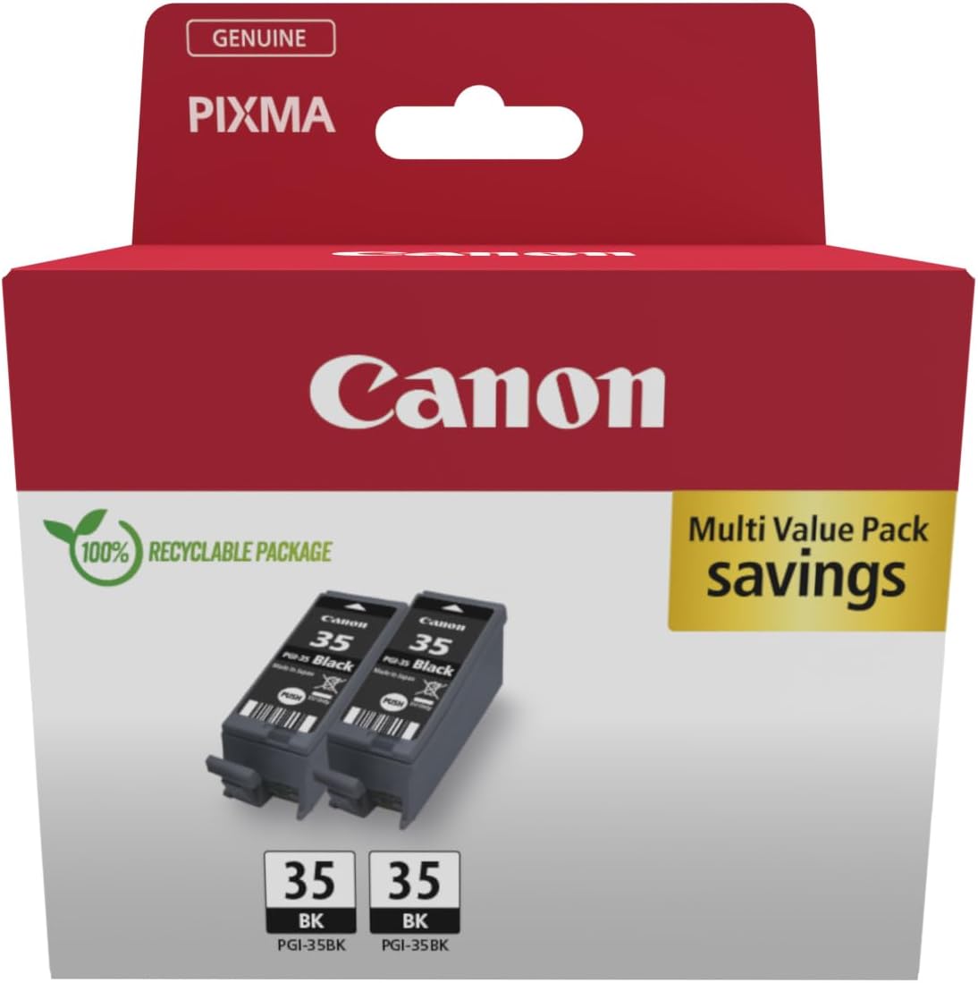 Canon PGI-35 Black Twin Pack - 1509B029