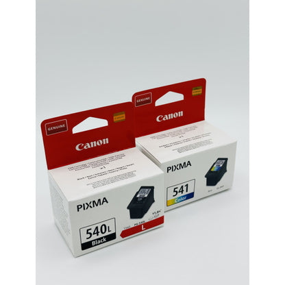 Canon PG-540L and CL-541 Black and Tri-colour ink cartridge Bundle