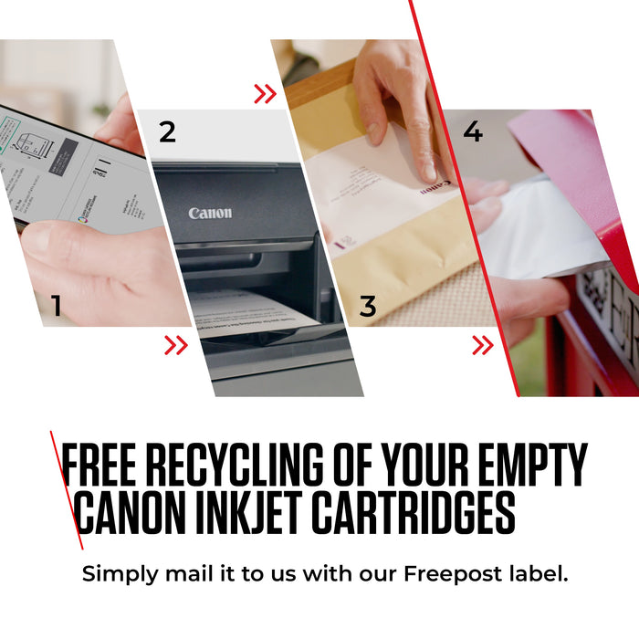 Canon CLI-571 Printer Ink Cartridge Black - letterbox friendly