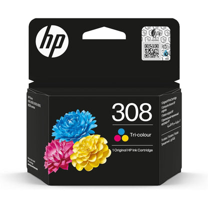 HP 308 Tri-color Original Ink Cartridge - 7FP20EU