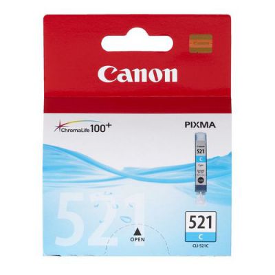 Canon CLI-521 Printer Ink Cartridge Cyan Canon