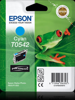 Epson Original T0542 Cyan Ink Cartridge | Cartridge King 