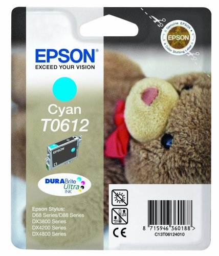 Epson Original T0612 Cyan Ink Cartridge | Cartridge King 