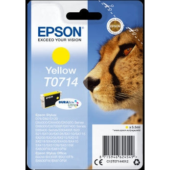 Epson Original T0714 Yellow Ink Cartridge Epson