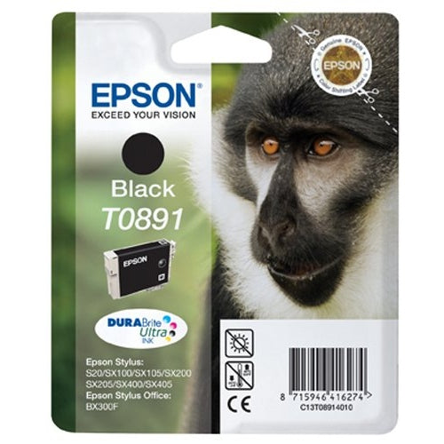 Epson Original T0891 Black Ink Cartridge Epson