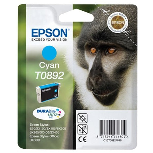 Epson Original T0892 Cyan Ink Cartridge Epson