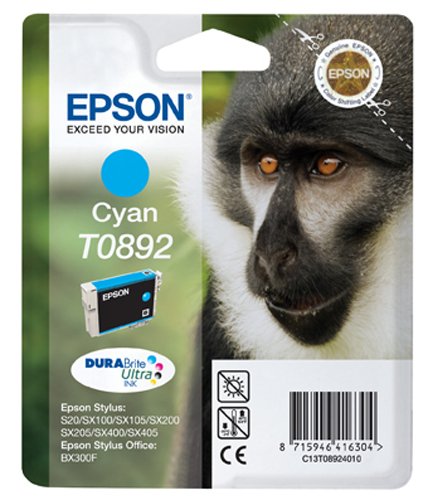 Epson Original T0892 Cyan Ink Cartridge