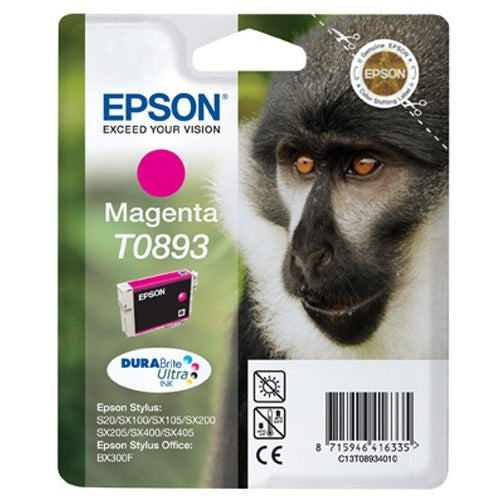 Epson Original T0893 Magenta Ink Cartridge Epson