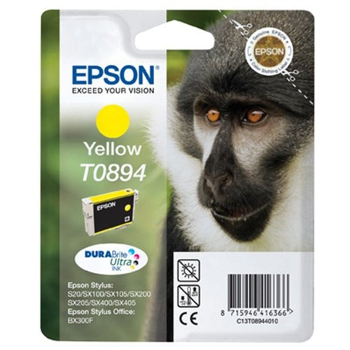 Epson Original T0894 Yellow Ink Cartridge EPSON