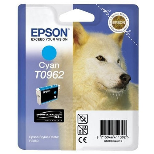 Epson Original T0962 Cyan Ink Cartridge Epson