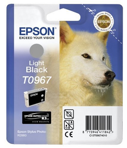 Epson Original T0967 Light Black Ink Cartridge