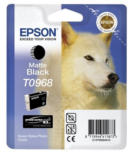 Epson Original T0968 Matte Black Ink Cartridge