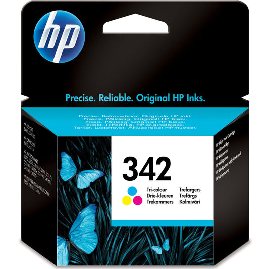 HP 342 Tri-colour Original Ink Cartridge Page Yield 220 (P/N C9361EE)