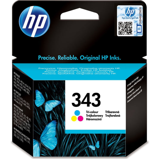 HP 343 Tri-colour Original Ink Cartridge Page Yield 330 P/N C8766EE HP