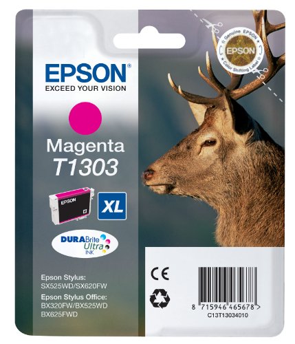 Epson Original T1303 Magenta Ink 10.1ml | Cartridge King 
