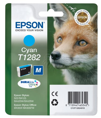 Epson Original T1282 Cyan Ink 3.5ml | Cartridge King 
