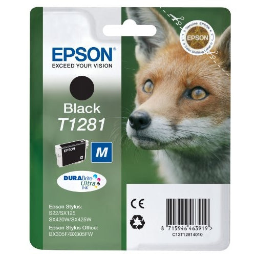 Epson Original T1281 BLACK INK 5.9ml Epson