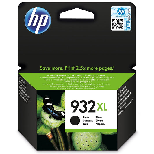 HP 932XL High Yield Black Original Ink Cartridge Page Yield 1000 P/N CN053AE HP