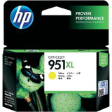 HP 951XL High Yield Yellow Original Ink Cartridge - CN048AE