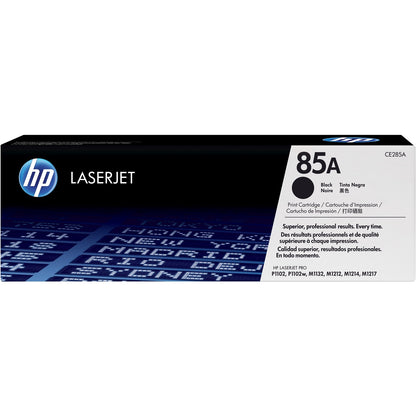 HP 85A Black Original LaserJet Toner Cartridge Page Yield 1600 (CE285A)