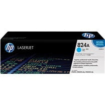 HP 824A Cyan Original LaserJet Toner Cartridge Page Yield 21K CB381A