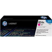 HP 824A Magenta Original LaserJet Toner Cartridge Page Yield 21K CB383A HP