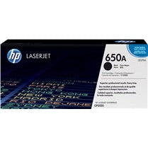 HP 650A Black Original LaserJet Toner Cartridge Page Yield 13.5K CE270A HP