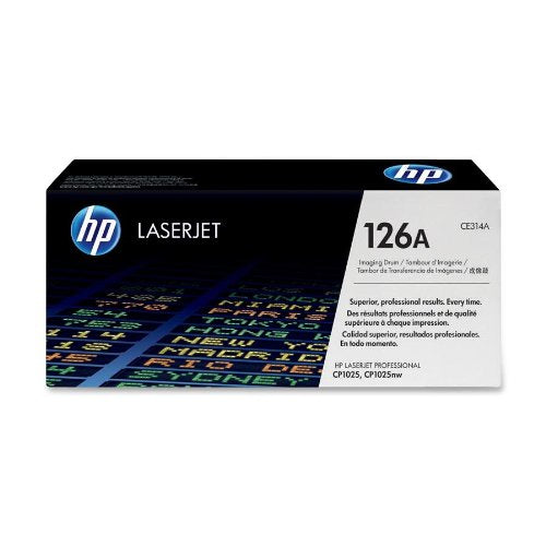 HP 126A LaserJet Imaging Drum Page Yield B:14K C:7K P/N CE314A HP