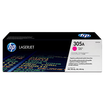 HP 305A Magenta Original LaserJet Toner Cartridge Page Yield 2600 CE413A HP