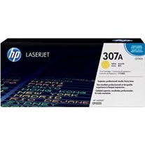 HP 307A Yellow Original LaserJet Toner Cartridgee Page Yield 7300 CE742A HP