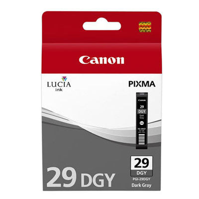 Canon PGI-29 Printer Ink Cartridge Dark Grey