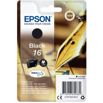 Epson Original T1621 Series Pen & Crossword Black Ink Cartridge