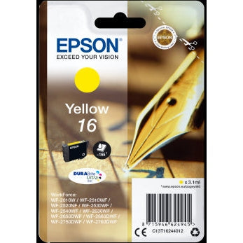 Epson Original T1624 Series Pen & Crossword Yellow Ink Cartridge Epson