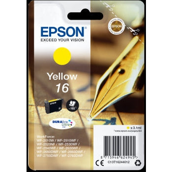 Epson Original T1624 Series Pen & Crossword Yellow Ink Cartridge