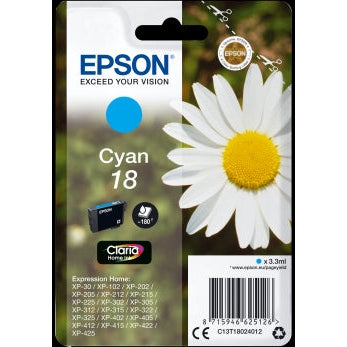 Epson Original T18 Cyan Inkjet Cartridge Daisy EPSON