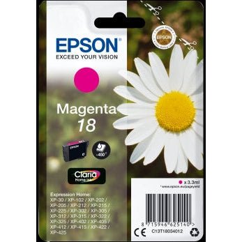 Epson Original T18 Magenta Inkjet Cartridge Daisy EPSON