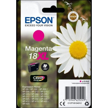 Epson Original T18 XL Magenta Inkjet Cartridge Daisy Epson