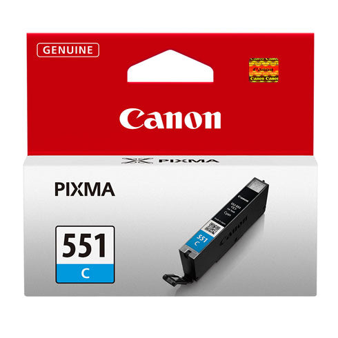 Canon CLI-551 Printer Ink Cartridge Cyan Canon