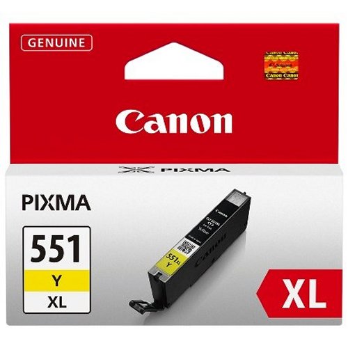 Canon CLI-551 XL Printer Ink Cartridge Yellow - 6446B001