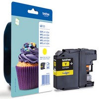 Brother Original LC123 Yellow Inkjet Cartridge