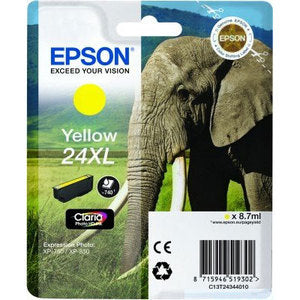 Epson Original T24XL Yellow Claria Photo HD Ink Epson