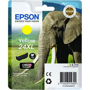Epson Original T24XL Yellow Claria Photo HD Ink