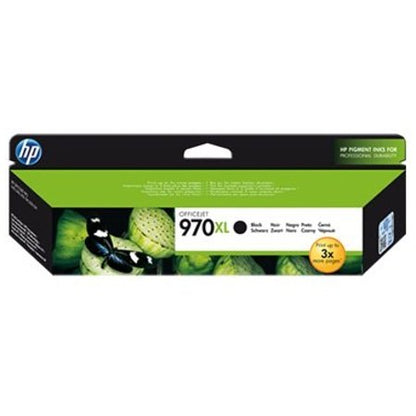 HP 970XL High Yield Black Original Ink Cartridge Page Yield 9200 CN625AE HP