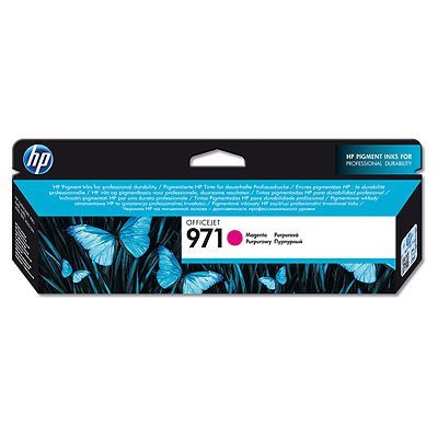 HP 971 Magenta Original Ink Cartridge Page Yield 2500 (CN623AE) | Cartridge King 
