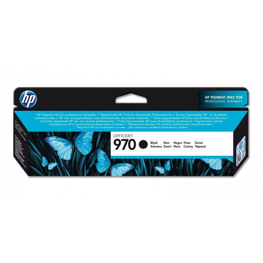 HP 970 Black Original Ink Cartridge Page Yield 3000 CN621AE