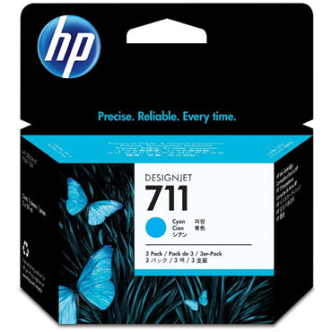 HP 711 29-ml Cyan Ink Cartridge HP