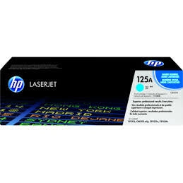 HP 125A Cyan Original LaserJet Toner Cartridge Page Yield 1400 P/N CB541A HP