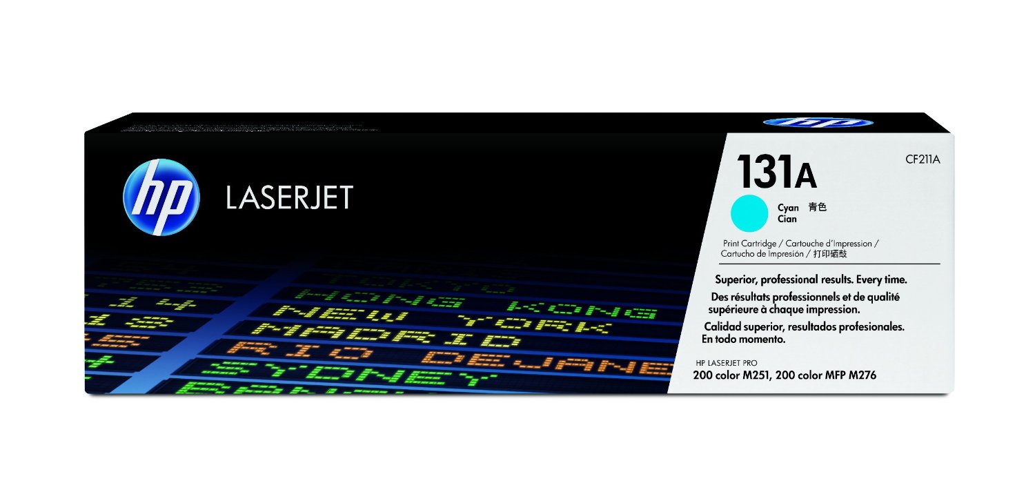 HP 131A Cyan Original LaserJet Toner Cartridge Page Yield 1800 (CF211A) | Cartridge King 