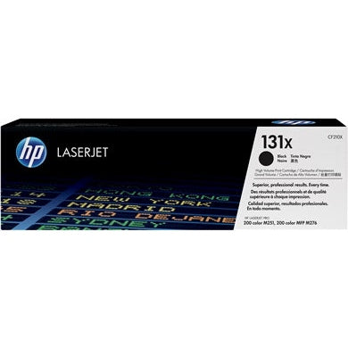 HP 131X High Yield Black Original LaserJet Toner Cartridge Page Yield 2400 CF210X HP